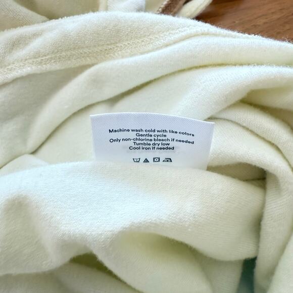 Summersalt Size 2X Terry Romper Shorts Swim Coverup Cream Tan - Picture 5 of 11